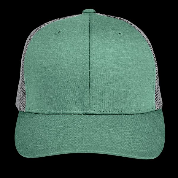 by Yupoong® Adult Zone Sonic Heather Trucker Cap Thumbnail
