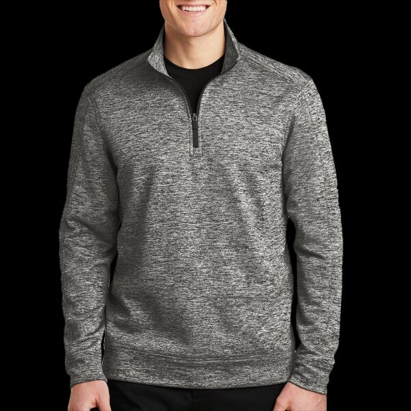 PosiCharge ® Electric Heather Fleece 1/4 Zip Pullover Thumbnail