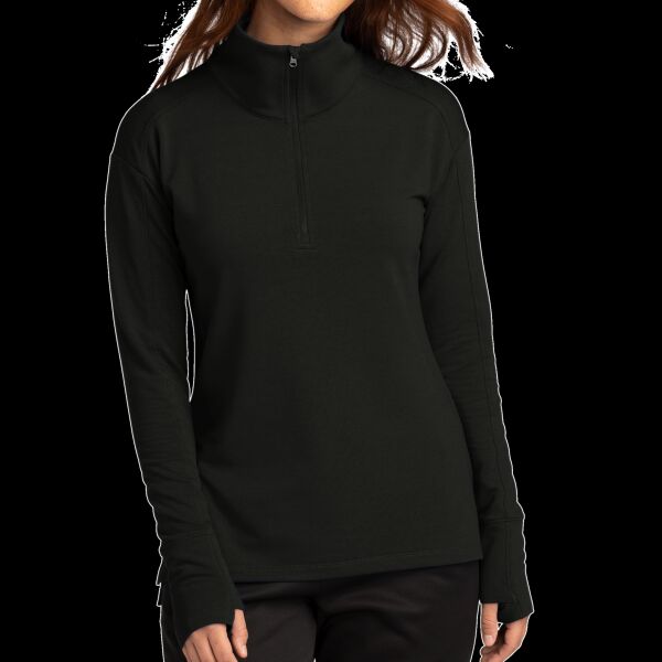 Ladies Sport Wick ® Flex Fleece 1/4 Zip Thumbnail
