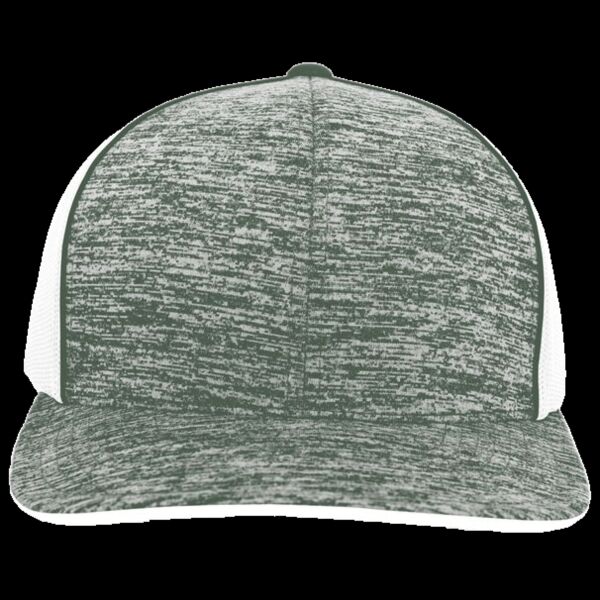 Aggressive Heather Trucker Snapback Cap Thumbnail