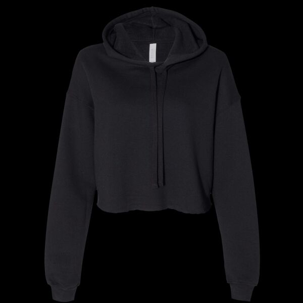 Women's Cropped Fleece Hoodie Thumbnail