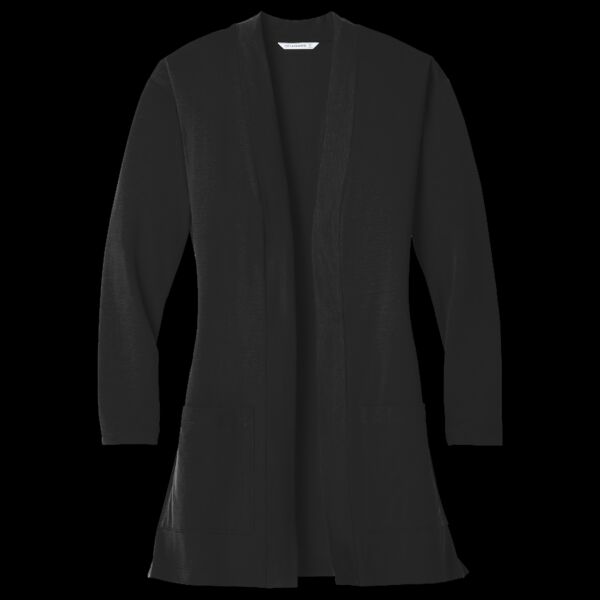 Ladies Concept Long Pocket Cardigan Thumbnail