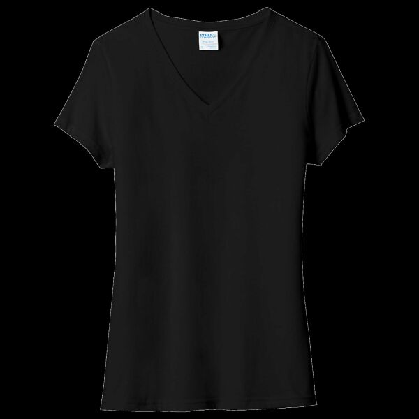 Ladies Tri Blend V Neck Tee Thumbnail