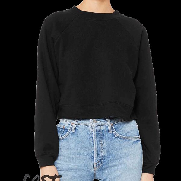 Women's Raglan Pullover Fleece Thumbnail