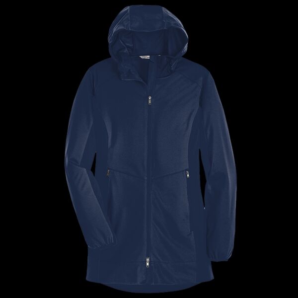 Ladies Active Hooded Soft Shell Jacket Thumbnail