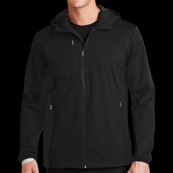 Active Hooded Soft Shell Jacket Thumbnail