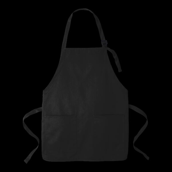 Medium Length Two Pocket Bib Apron Thumbnail