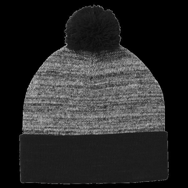 Heather Pom Pom Beanie Thumbnail