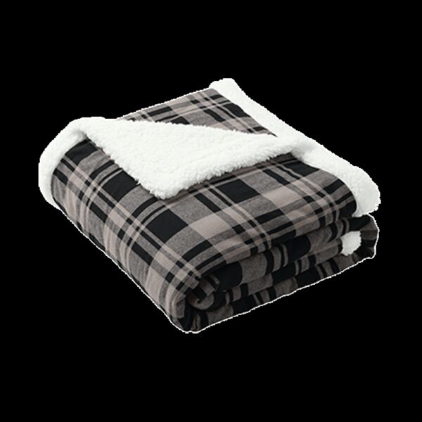 Flannel Sherpa Blanket Thumbnail