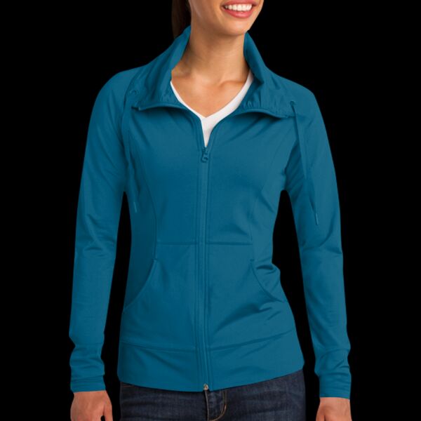 Women's Sport Wick ® Stretch Full Zip Jacket Thumbnail