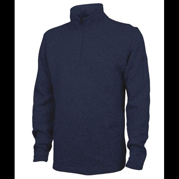 Men's Heathered Fleece Pullover Thumbnail