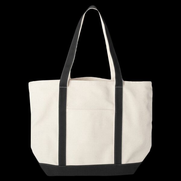 Carmel Classic XL Cotton Canvas Resort Tote Thumbnail