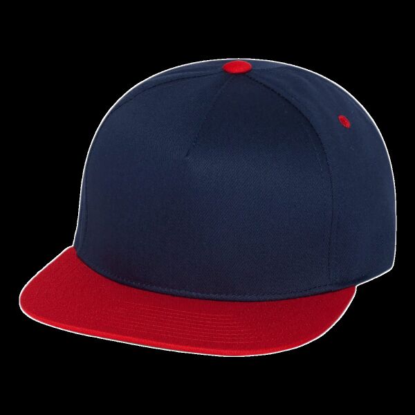 Five-Panel Cotton Twill Snapback Cap Thumbnail