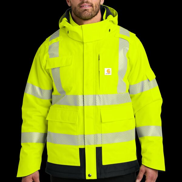 Ansi 107 Class 3 Waterproof Heavyweight Insulated Jacket Thumbnail