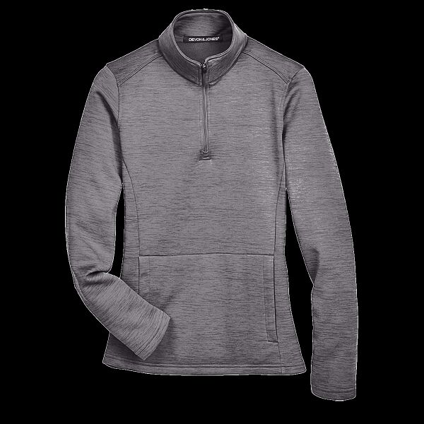 Women's Newbury Mélange Fleece Quarter-Zip Pullover Thumbnail