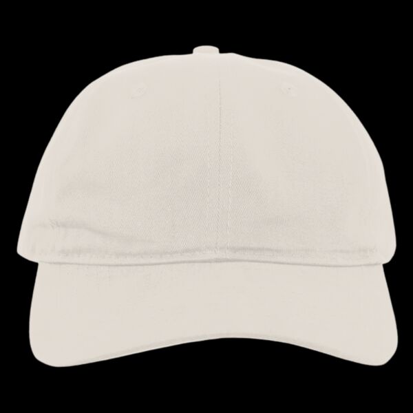Brushed Cotton Twill Hook-And-Loop Adjustable Cap Thumbnail