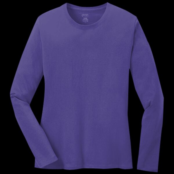 Ladies 5.4oz Long Sleeve T-Shirt Thumbnail