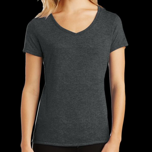 Ladies Tri-Blend V-Neck T-Shirt Thumbnail