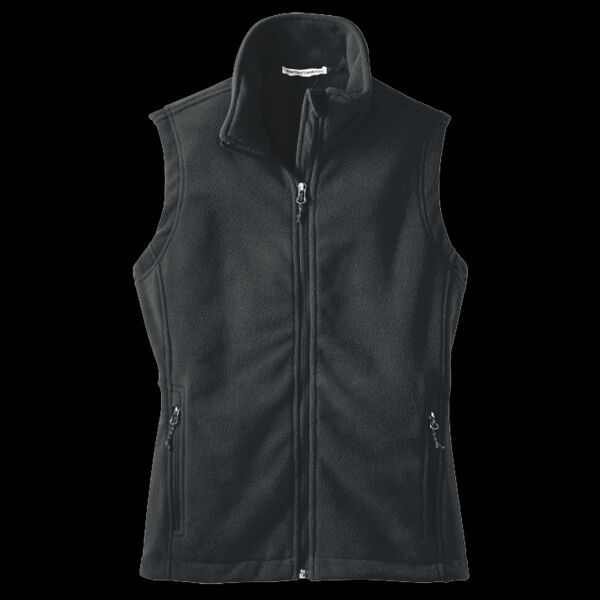 Ladies Value Fleece Vest Custom Lettering Thumbnail