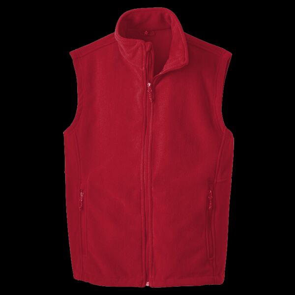 Value Fleece Vest Custom Lettering Thumbnail