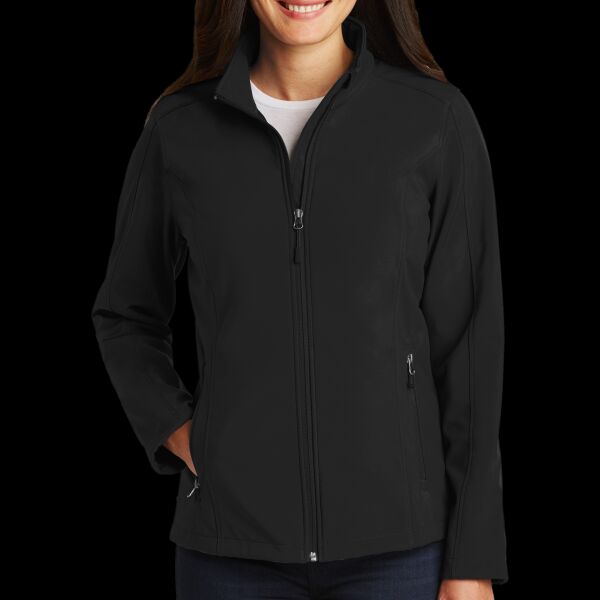 Ladies Core Soft Shell Jacket - Sleeve Name Option Thumbnail