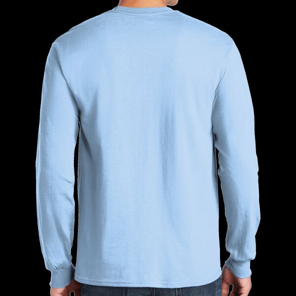 Ultra Cotton ® 100% Cotton Long Sleeve T Shirt Optional Name Thumbnail