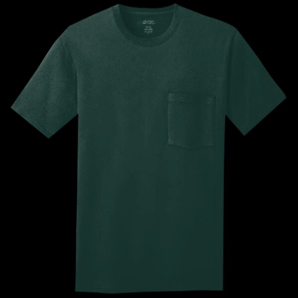 Unisex 5.4oz Cotton Pocket T-Shirt Thumbnail