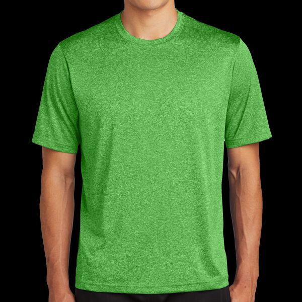 Unisex Heather Poly T Shirt Thumbnail