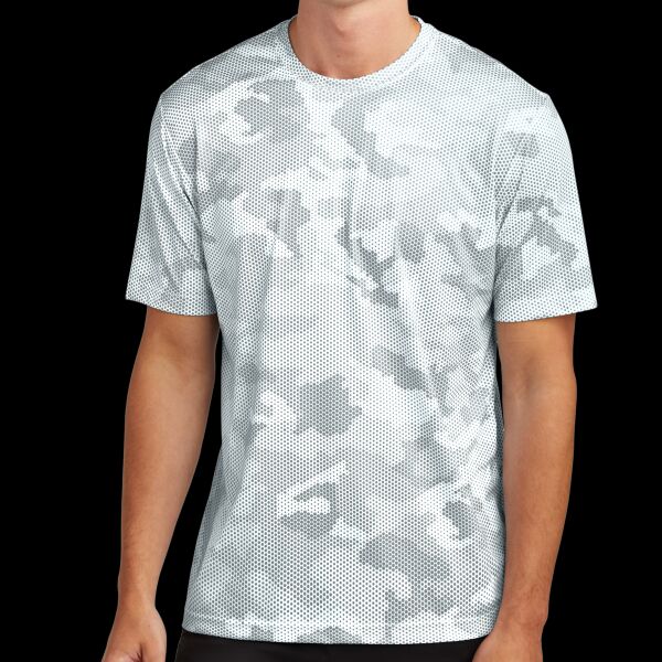 Unisex CamoHex Poly T-Shirt Thumbnail