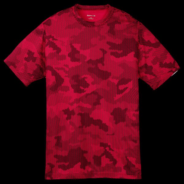 Youth Poly CamoHex T-Shirt Thumbnail