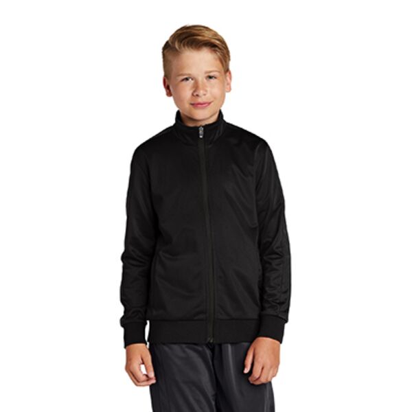 Sport-Tek ® Youth Tricot Track Jacket Thumbnail