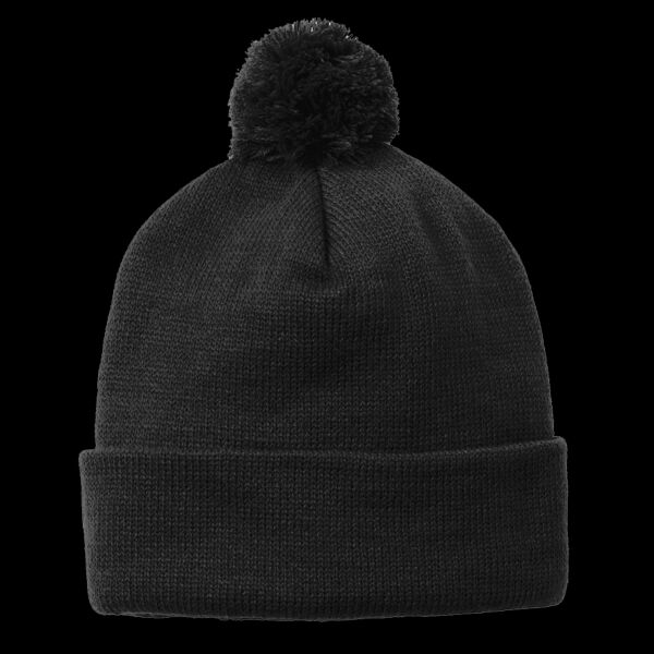 ® Solid Pom Pom Beanie Thumbnail