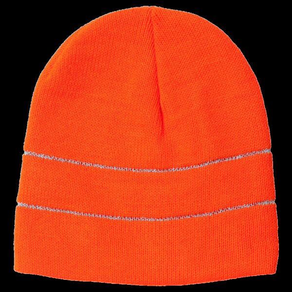 USA-Made Safety Knit Beanie with 3M Reflective Thread Thumbnail