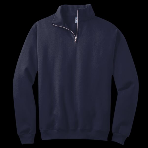VDART NuBlend ® 1/4 Zip Cadet Collar Sweatshirt Thumbnail