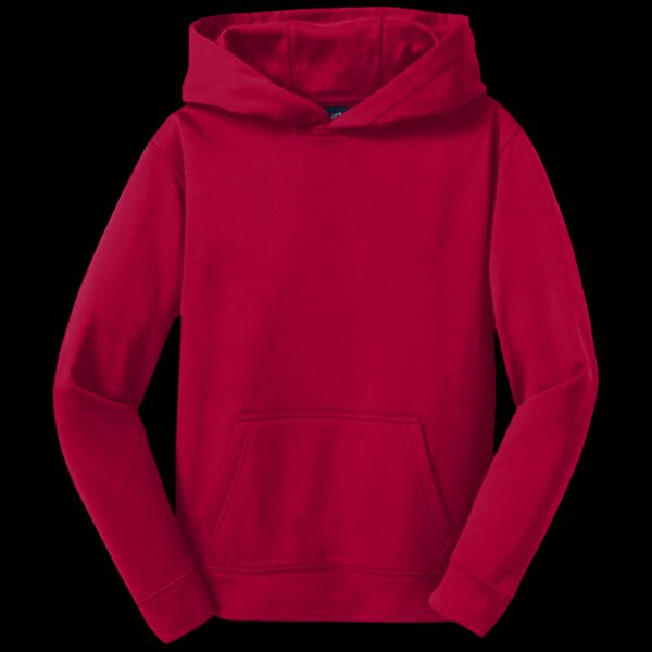 Youth Sport Wick ® Fleece Hooded Pullover Thumbnail