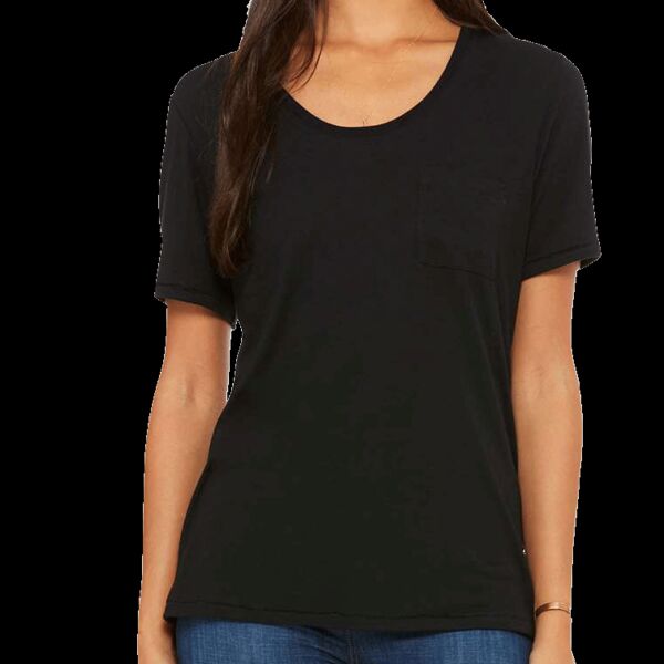 FWD Fashion Women's Flowy Pocket Tee Thumbnail