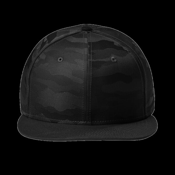 Camo Flat Bill Snapback Cap Thumbnail